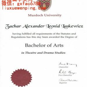 澳大利亚默多克大学文凭